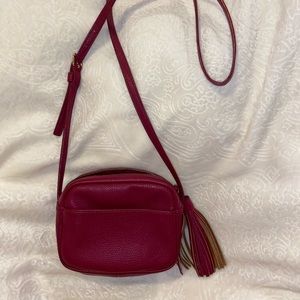 GAP maroon purse